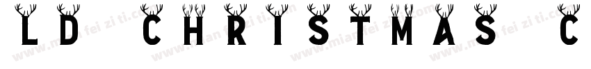 LD Christmas Carol font字体转换